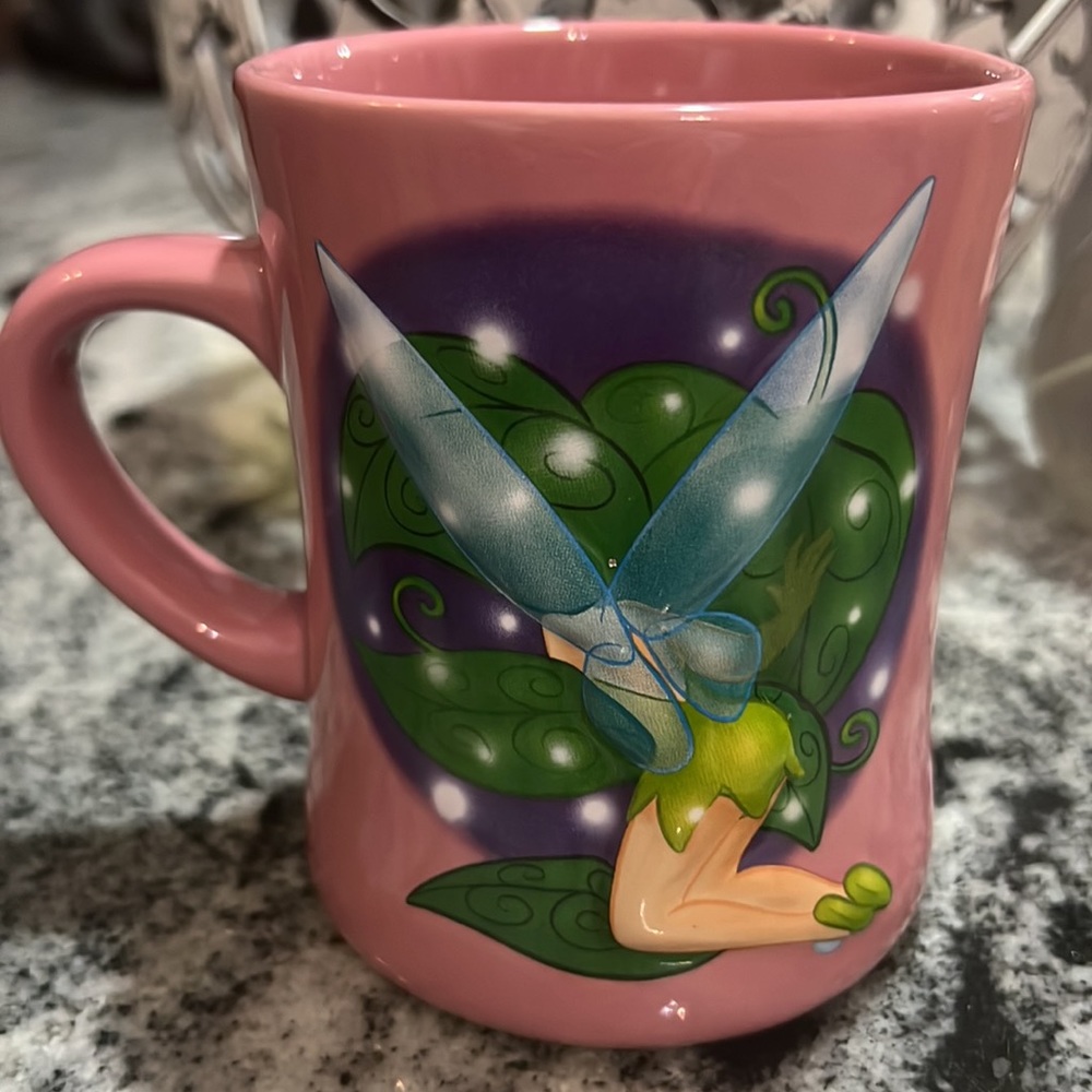 Disney Tinkerbell collectors mug. Never used. Heavy mug.  Excellent condition - Picture 2 of 4